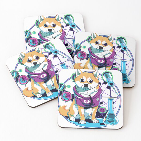 Item preview, Shiba Inu CyberPunk Mad Scientist designed and sold by Blazefoxar.