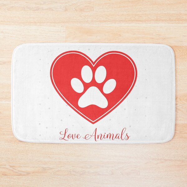 Item preview, love animals designed and sold by SilverOrGold.