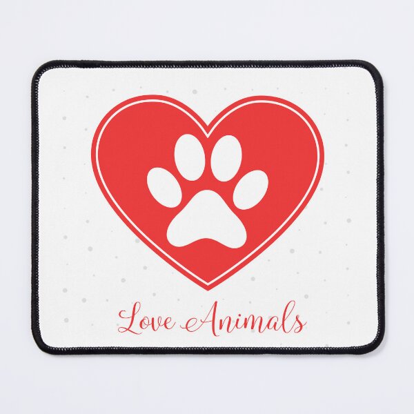 Item preview, love animals designed and sold by SilverOrGold.