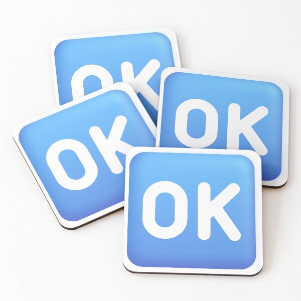 Item preview, OK symbol emoji - big designed and sold by abroadDesigns.