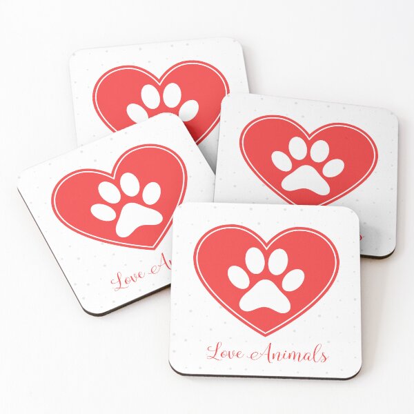 Item preview, love animals designed and sold by SilverOrGold.