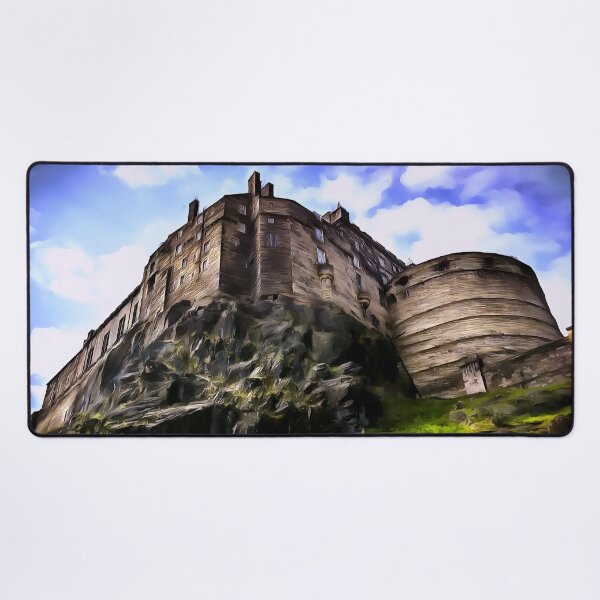 Item preview, Edinburgh Castle (Painting) designed and sold by cmphotographs.