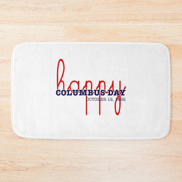 Item preview, happy. Columbus day,  October 1492 - American Flag designed and sold by rezze.
