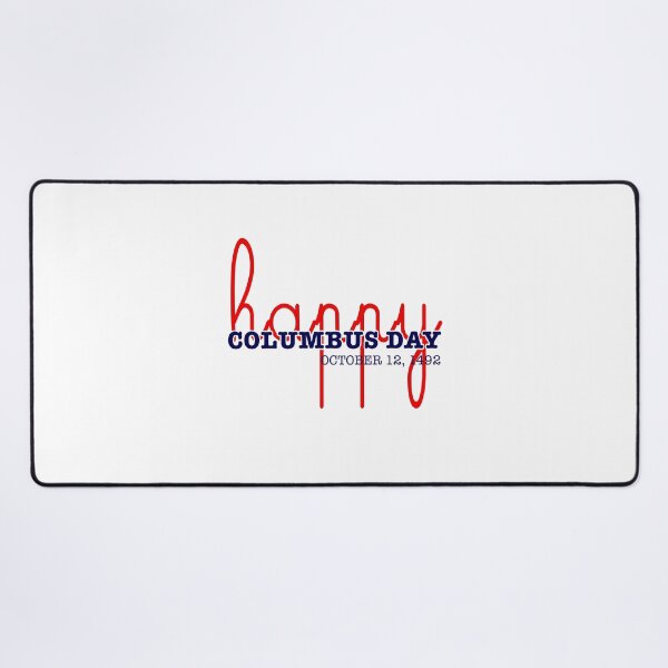 Item preview, happy. Columbus day,  October 1492 - American Flag designed and sold by rezze.