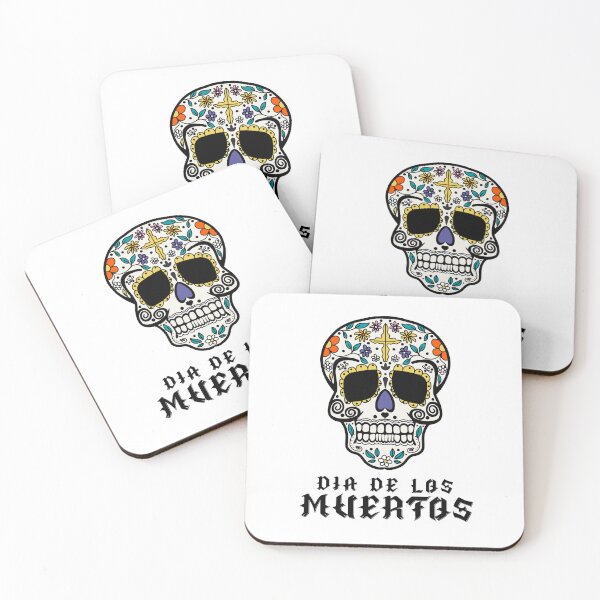Item preview,  day of the dead, Dia De Los Muertos,retro  colorful flowers  designed and sold by InnaMGraphic.