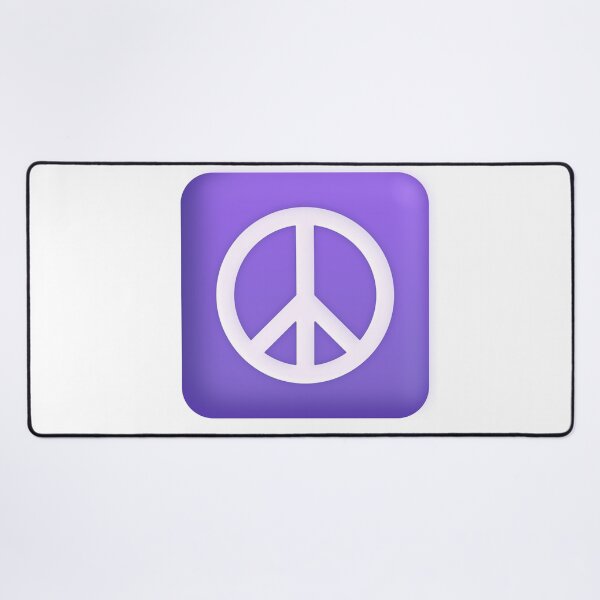 Item preview, Peace Symbol Emoji - Large designed and sold by abroadDesigns.