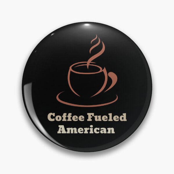 Item preview, Coffee Fueled American  designed and sold by DeversDesigns.