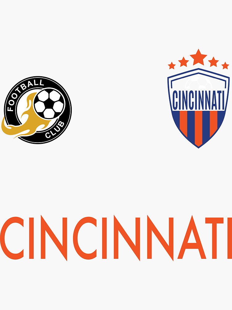 "FC Cincinnati Soccer Jersey" Sticker for Sale by heavenlywhale Redbubble