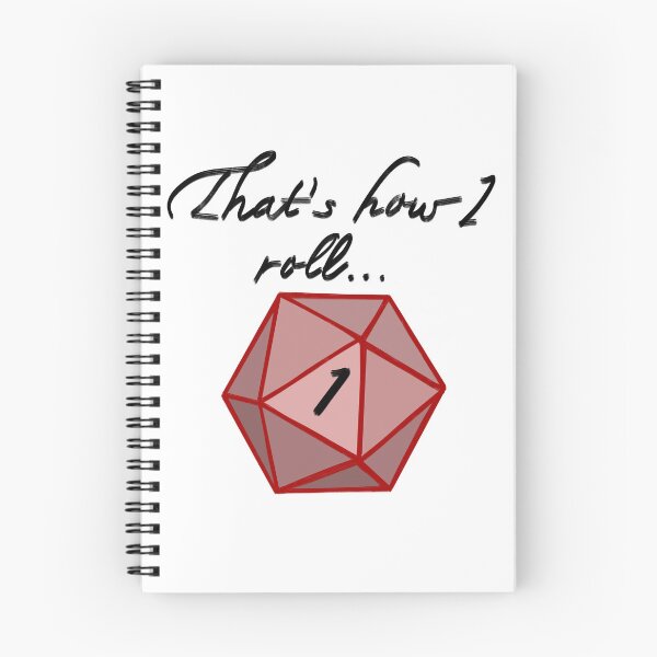 Item preview, Crit Fail - That’s How I Roll designed and sold by StarlitFirefly.