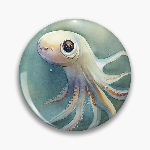 Item preview, Baby squid in sea designed and sold by recollectionsv.