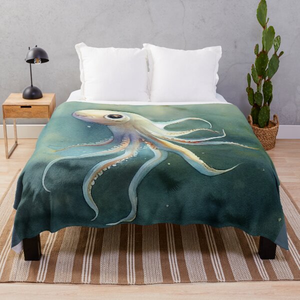 Item preview, Baby squid in sea designed and sold by recollectionsv.