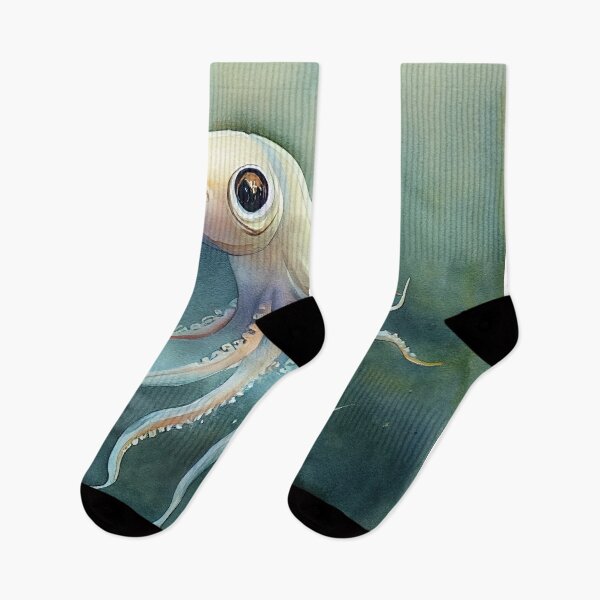 Item preview, Baby squid in sea designed and sold by recollectionsv.
