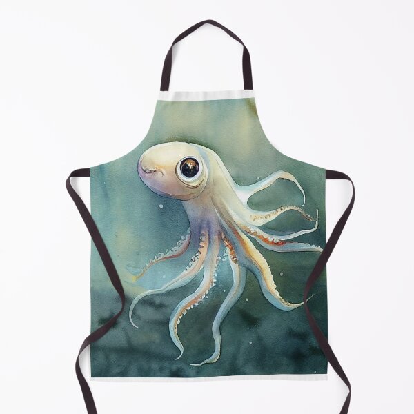 Item preview, Baby squid in sea designed and sold by recollectionsv.