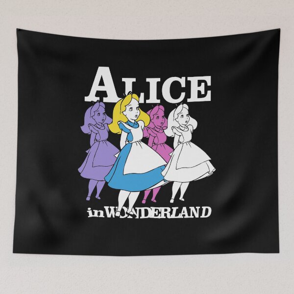 Item preview, Alice in Wonderland Trippy Alice Girls designed and sold by gennalyne.