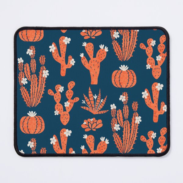 Item preview, Cacti Garden in the night | Orange and Navy designed and sold by CarolFreire.