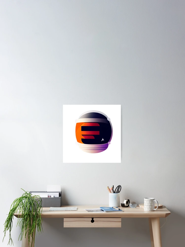 Thumbnail 2 of 3, Poster, Spaceman Helmet designed and sold by devath.