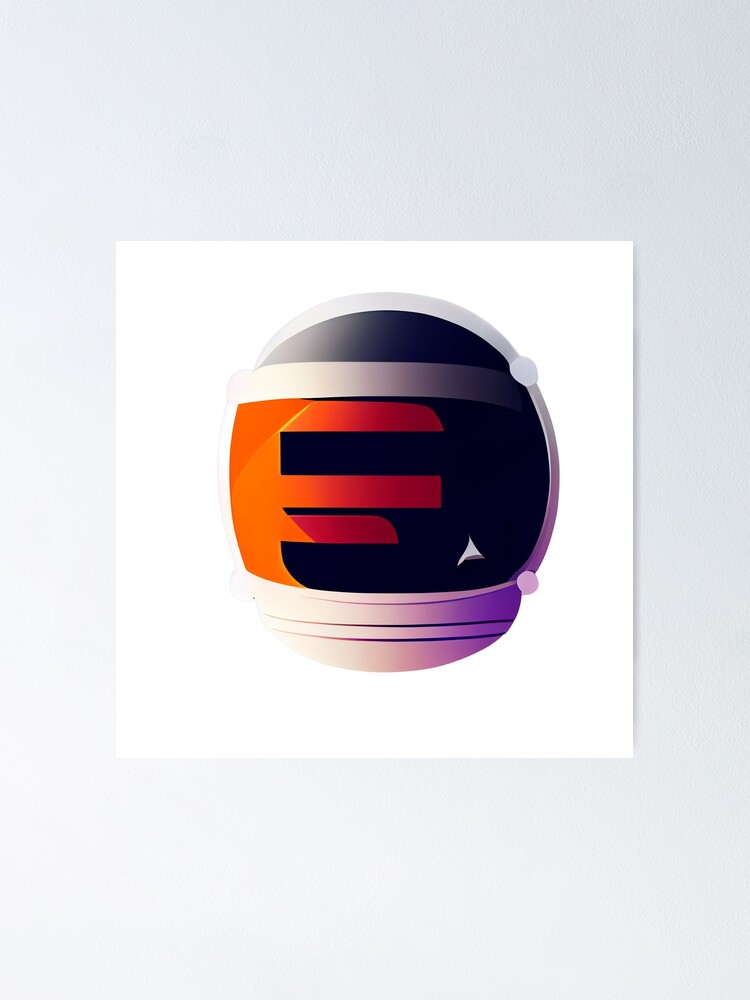Thumbnail 1 of 3, Poster, Spaceman Helmet designed and sold by devath.