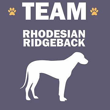Artwork thumbnail, Team Rhodesian Ridgeback by AlwaysAwesome