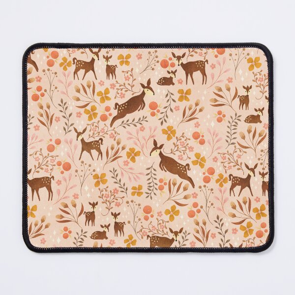 Item preview, Floral Woodland Deer designed and sold by RebeccaFlaherty.