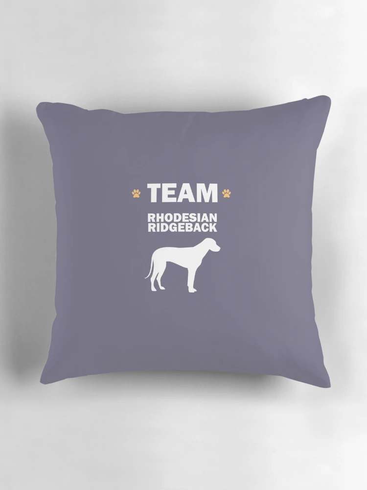Thumbnail 3 of 4, Pillow, Team Rhodesian Ridgeback designed and sold by AlwaysAwesome.