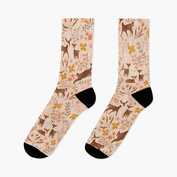 Item preview, Floral Woodland Deer designed and sold by RebeccaFlaherty.