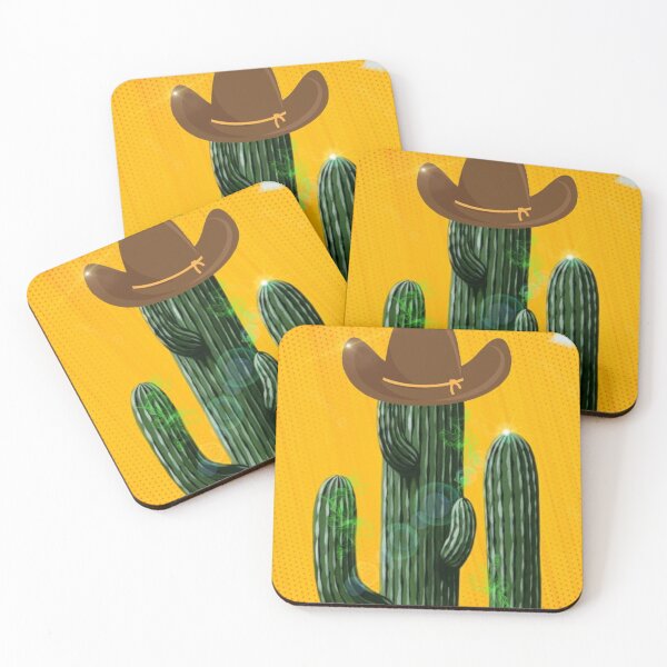 Item preview, cactuses-cowboy designed and sold by WAZDart.