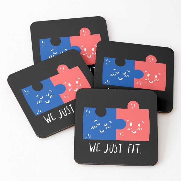 Item preview, WE JUST FIT designed and sold by DesignAndTales.