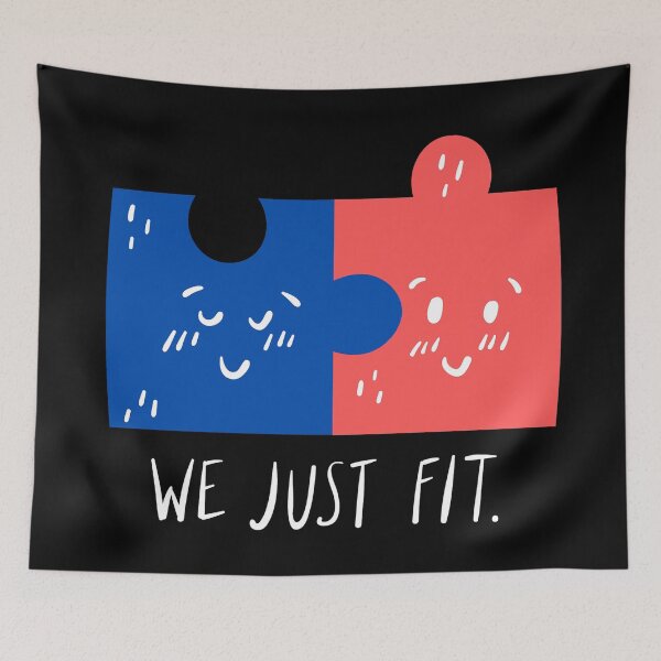 Item preview, WE JUST FIT designed and sold by DesignAndTales.