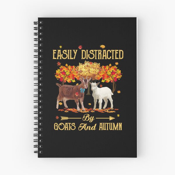 Item preview, Easily Distracted By Goats And Autumn cute funny vintage popular designed and sold by beckadamr.