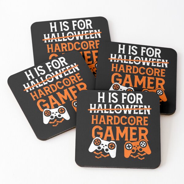 Artikelvorschau, H ist für Halloween-Hardcore-Gamer-lustiges Handheld-Konsolen-T-Shirt entworfen und verkauft von BindelGeoffrey.