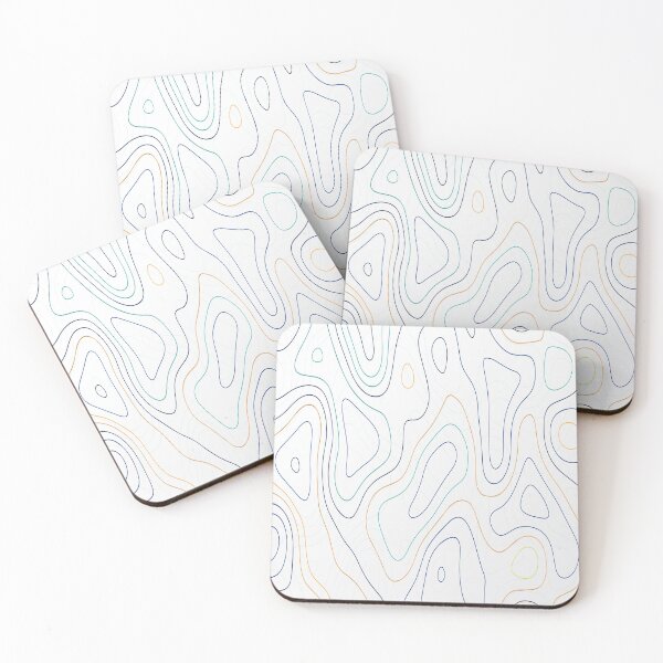 Item preview, abstract topographic designed and sold by The Design KAD.