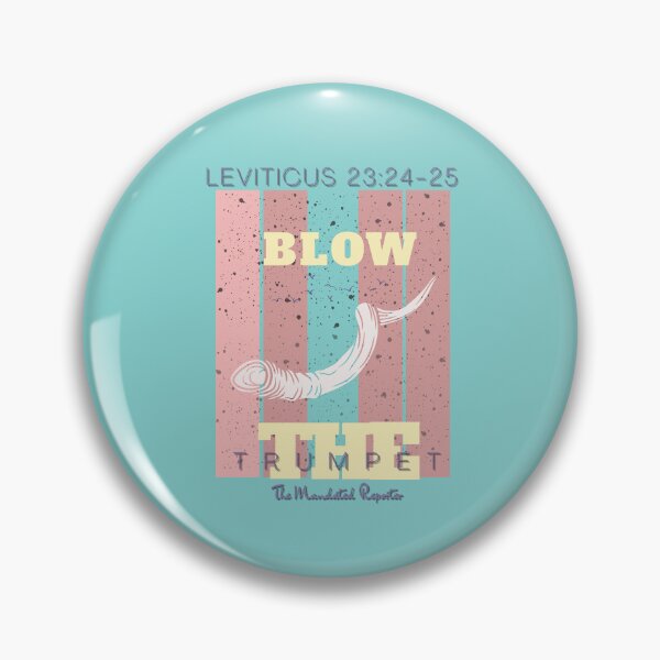 Item preview, Blow the Trumpet - Leviticus 23:24-25 - Soft Aqua designed and sold by TheReporter1.