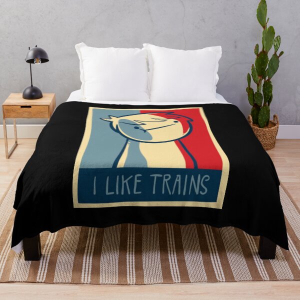 Item preview, I LIKE TRAINS ASDF MOVIE 1 designed and sold by gennalyne.