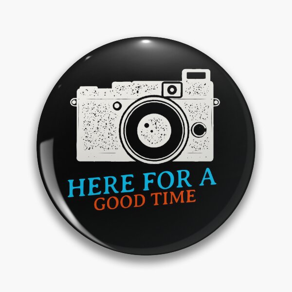 Item preview, Here For A Good Time, Vintage Photo Camera designed and sold by NUKMARKUS.