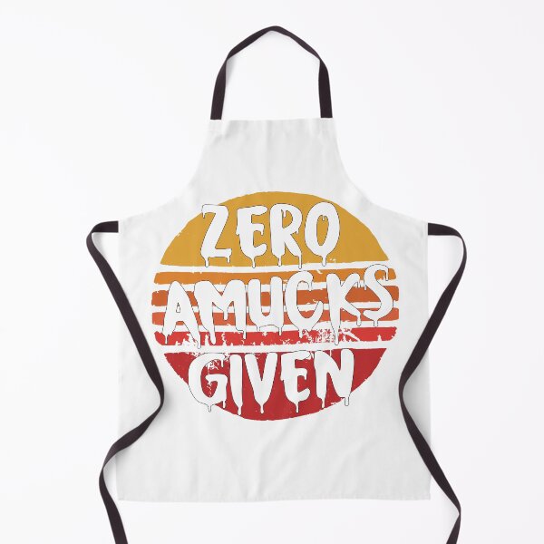 Item preview, ZERO AMUCKS GIVEN - PERFECT GIFT designed and sold by Esni | Designs.