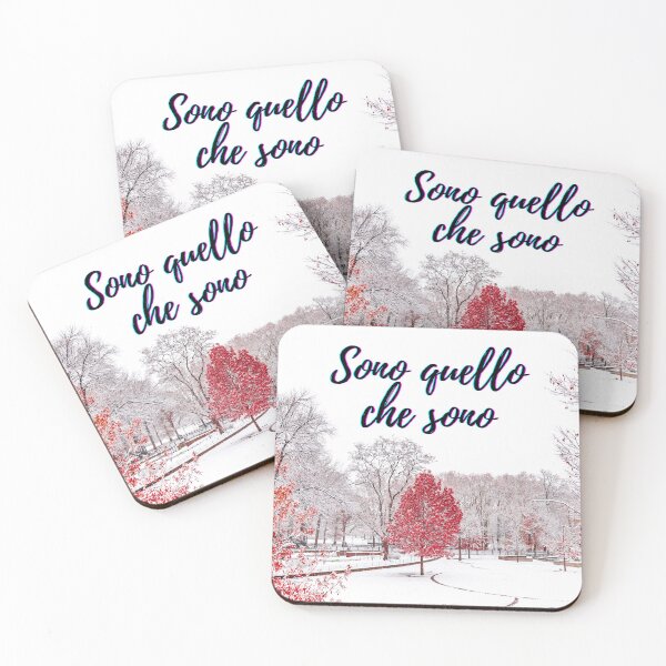Item preview,  I am what I am - popular Italian quotes theme gifts  designed and sold by RebelliousRosee.