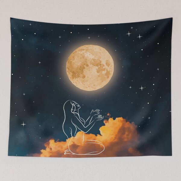 Item preview, Golden Moon designed and sold by Rebecca Agra.