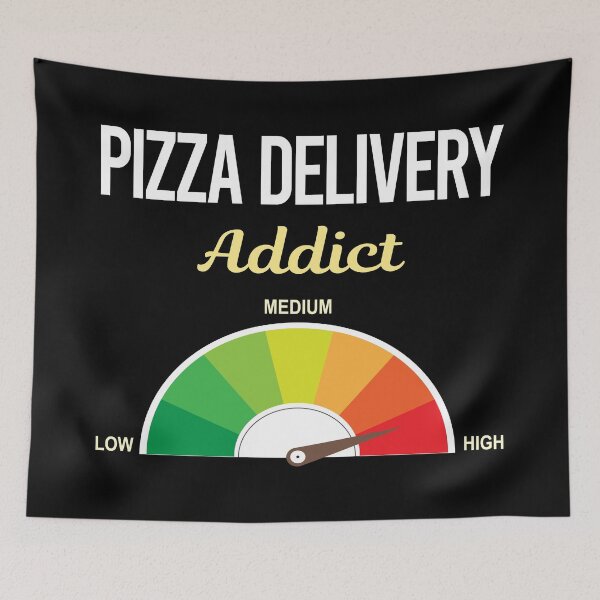 Item preview, Addict Pizza Delivery designed and sold by PriscillaHerna.