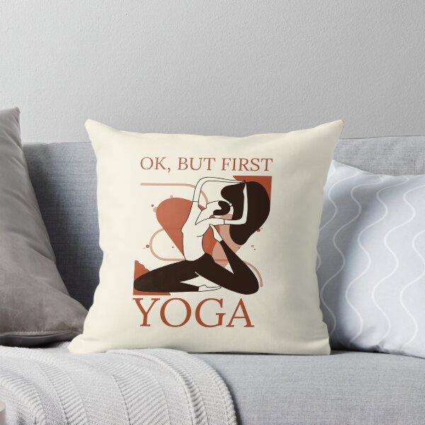 Item preview, Okay But First Yoga designed and sold by theredsharp.