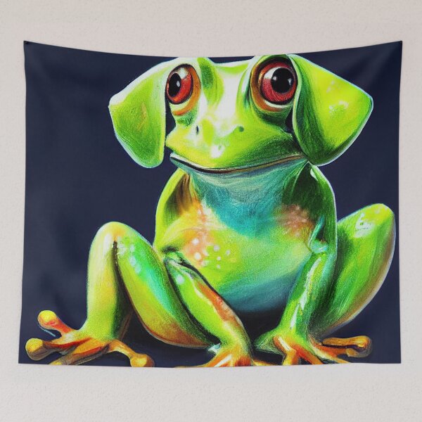 Item preview, Frog Dachshund Mix designed and sold by PeanutArtCorner.