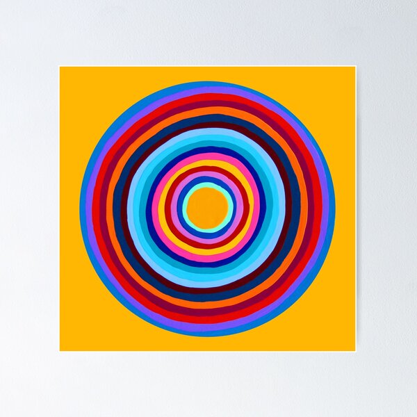 Item preview, Concentric circles 4 designed and sold by MobsProject.