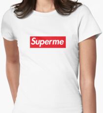 Superme Tailliertes T-Shirt