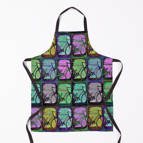 Item preview, Bicycles pop art designed and sold by SolidEarthArt.