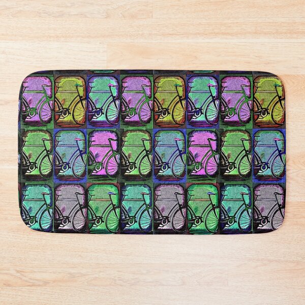 Item preview, Bicycles pop art designed and sold by SolidEarthArt.