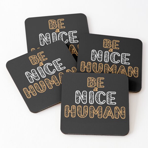 Item preview, be a nice human designed and sold by manardesign.