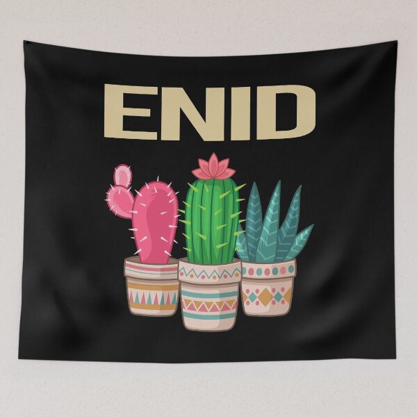 Aperçu de l'œuvre Heureux Cactus Enid créée et vendue par DavetteJungle.