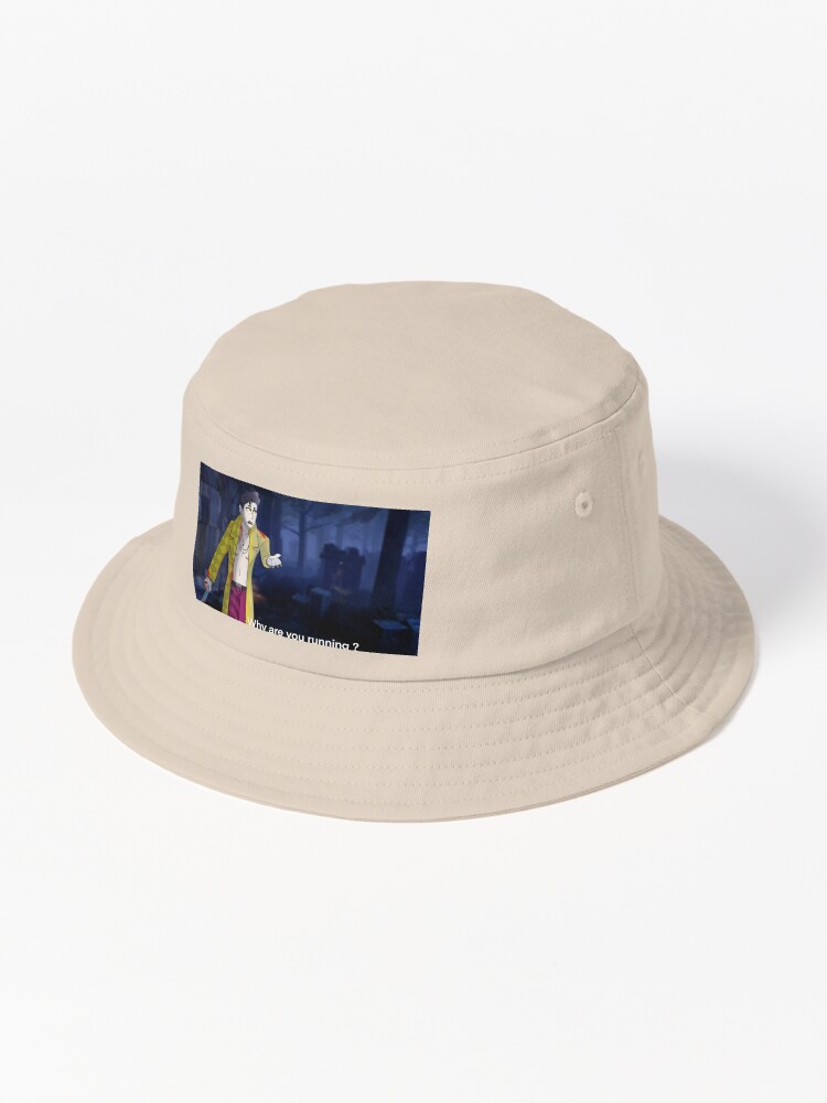 Trickster why are you running Bucket Hat for Sale by Candyiva