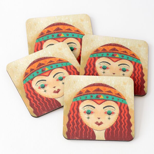 Item preview, Girl Drawing   designed and sold by Nora Gad.