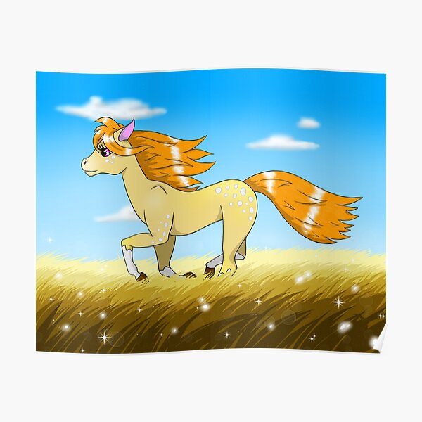 "Apple Pie The Horse" Poster for Sale by Palapandra Redbubble