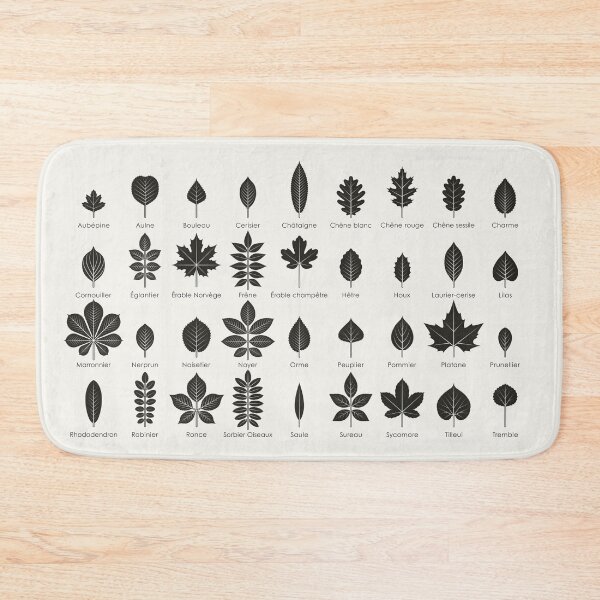 Item preview, Identification des Feuilles d'Arbres Indigènes (French) designed and sold by Iris Luckhaus.